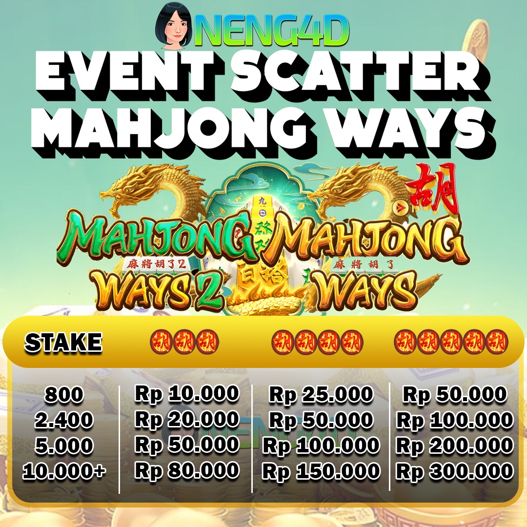 bonus SCATTER MAHJONG WAYS Neng4d